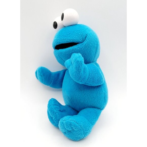Vintage Sesame Street Cookie Monster Plush 10" Fisher Price Mattel 2002 - Picture 2 of 4